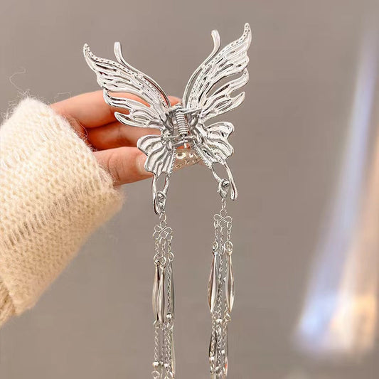 Butterfly Hair Claw with  Fringes