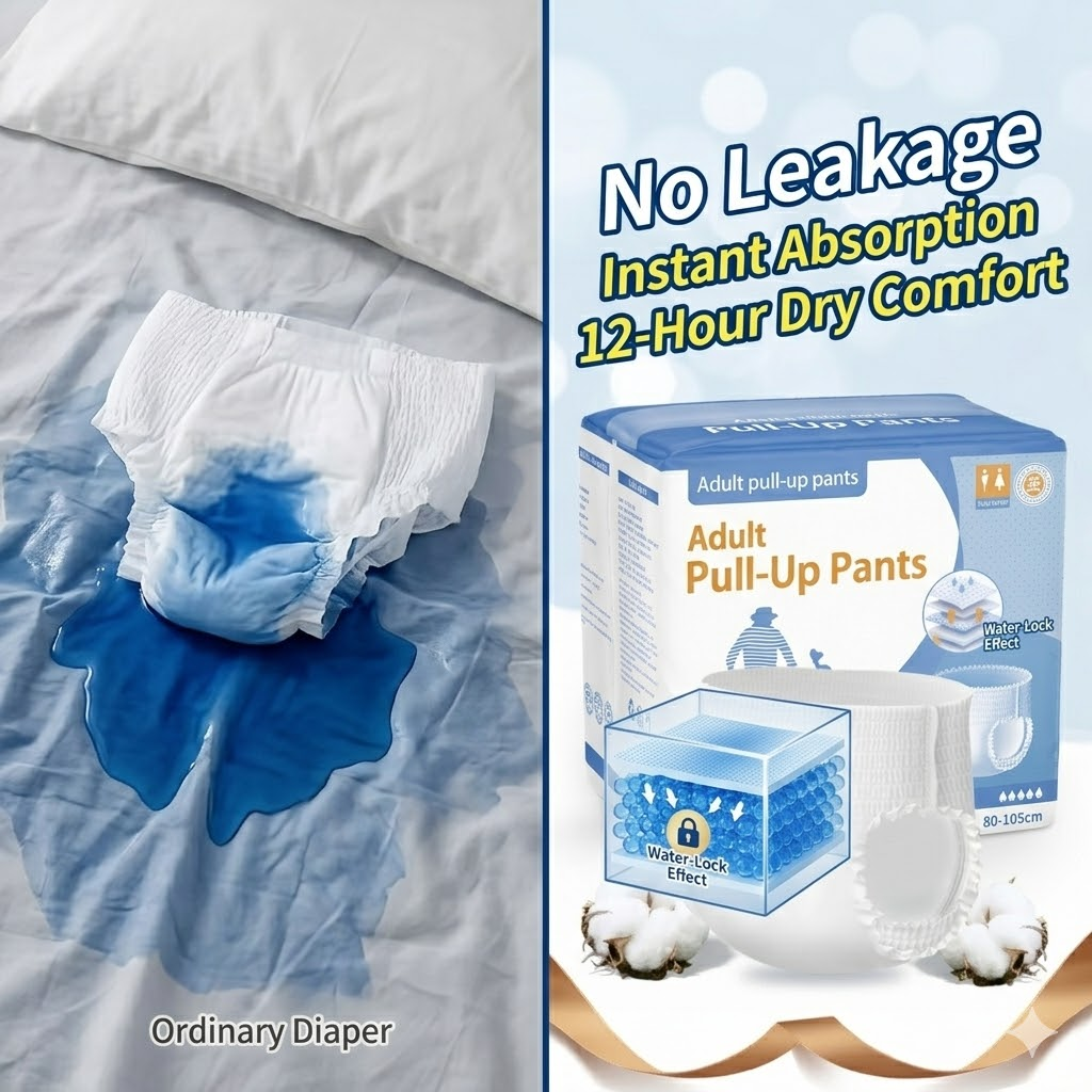 360° Leak Proof Adult Pull-Up Pants 💧 Ultimate Comfort