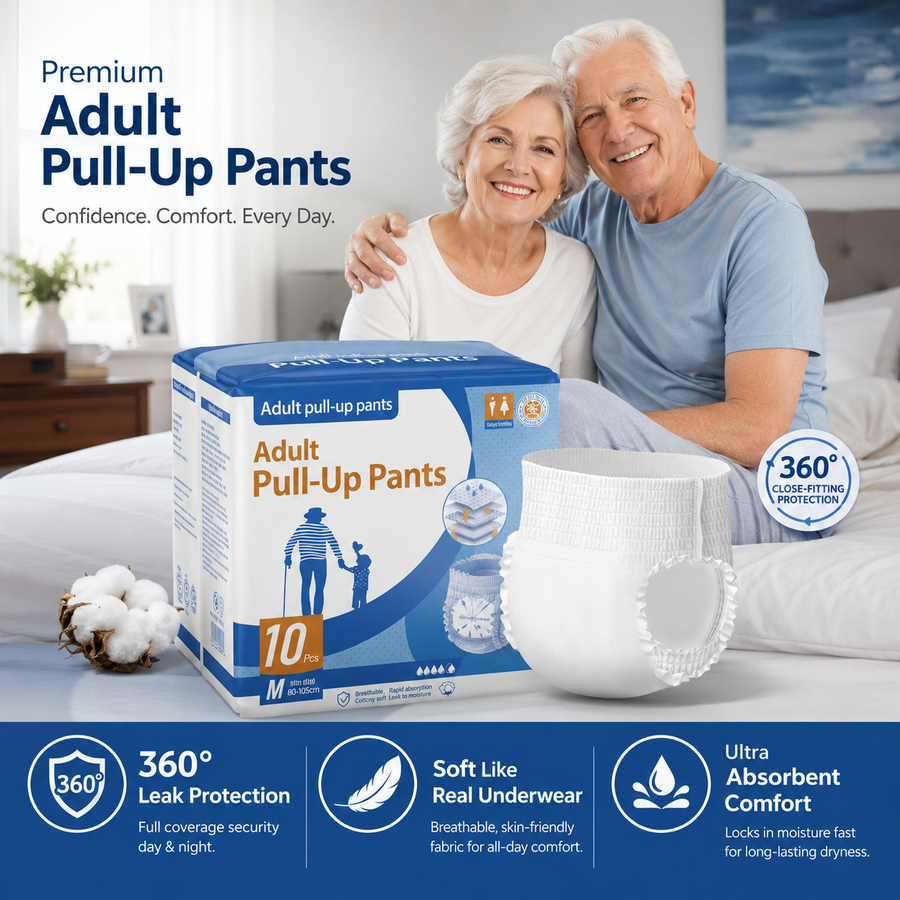 Premium Adult Pull-Up Pants
