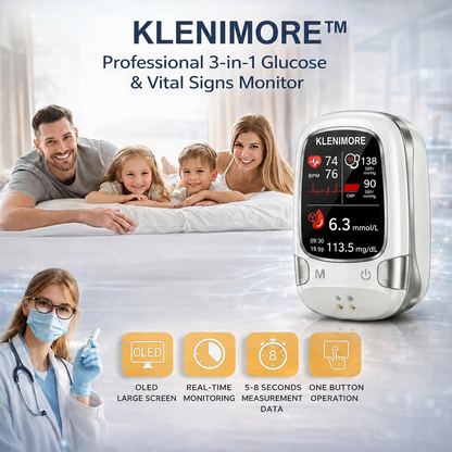 🔥Final 3 Hours: 70% OFF🏆Develops Newly Launched Non-Invasive Smart Blood Sugar Tracking Device✅TGA Approved