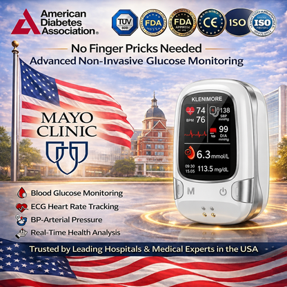 🔥Final 3 Hours: 70% OFF🏆Develops Newly Launched Non-Invasive Smart Blood Sugar Tracking Device✅TGA Approved
